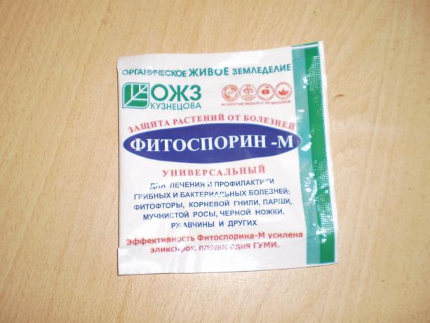 Fitosporin -M - meststoffen voor de bescherming tegen ziekten