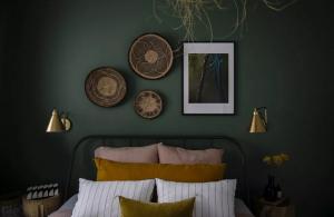 Hoe kunt u uw slaapkamer een unieke en onvergetelijke, met behulp van muren. 6 Jolly ideeën