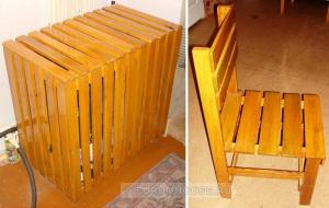 Van meubilair naar huis: het kan worden gemaakt van pallets