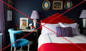 5 klassieke fouten die zijn gemaakt bij het schilderen slaapkamer muren. En hun oplossingen
