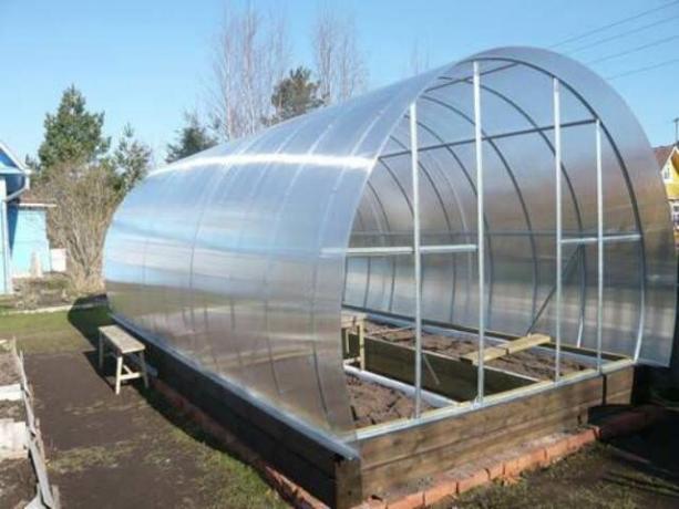 Greenhouse op basis van de bar 15 * 15