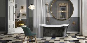 Hoe kunt u uw badkamer te werken en te maken trendy en mooi, zonder een fortuin te besteden. 6 ontwerpen.