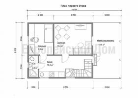 Interessante huis 6x7 + carport voor auto 18m2