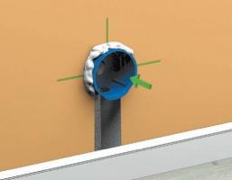 Hoe te installeren in een muur podrozetnik