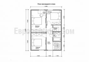 Europees Huis 6x8 die alles voor comfortabel wonen is