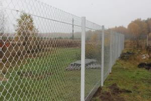 Hoe maak je een hek te installeren, metaal net? part 2