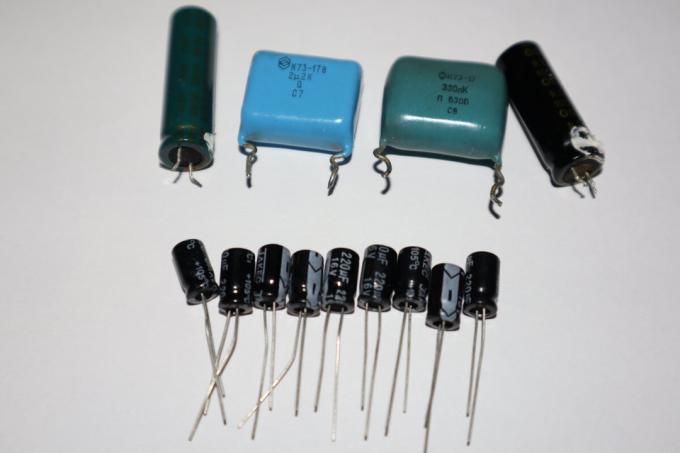 elektrolytische condensator 