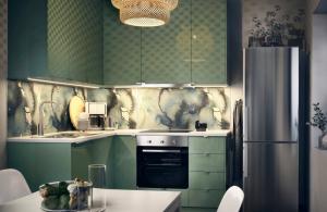 Een kleine keuken, als de belichaming van functionaliteit, comfort en stijl. 7 ideeën voor imitatie