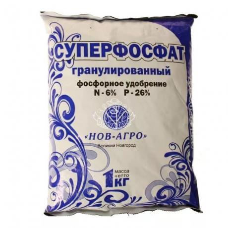 Bijvoorbeeld omvatten geschikte superfosfaat! (Semyankin.ru)